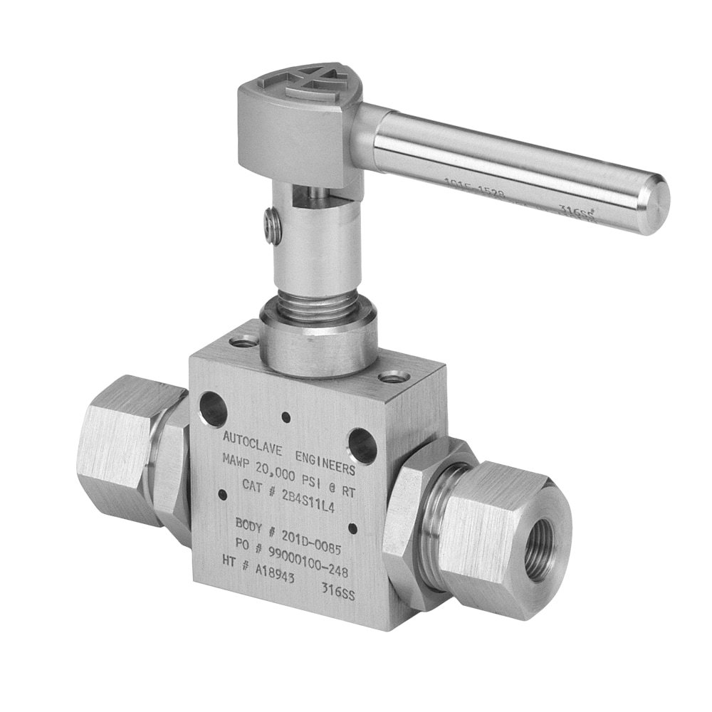 Ball Valve, 2 Way 2B Series